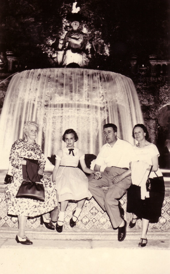 Linda Buzzo (Linda Rawluk) and Luigi Buzzo at Ti Ricordi in Rome
