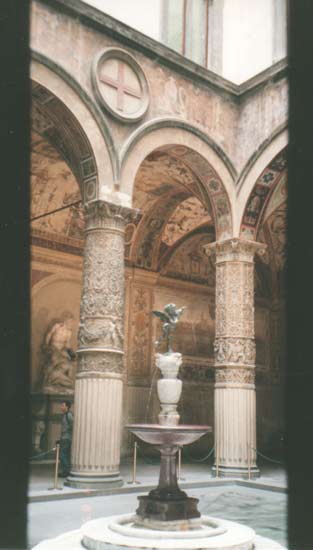 Putto fountain