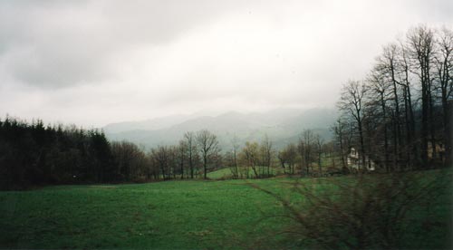 Back roads between Florence and Milan