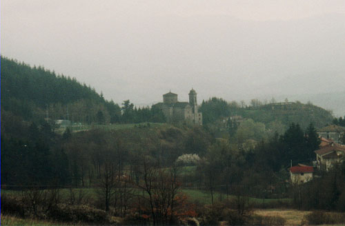 Back roads between Florence and Milan