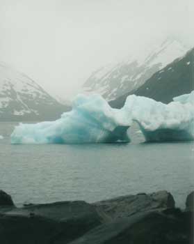 Blue Glacial Ice