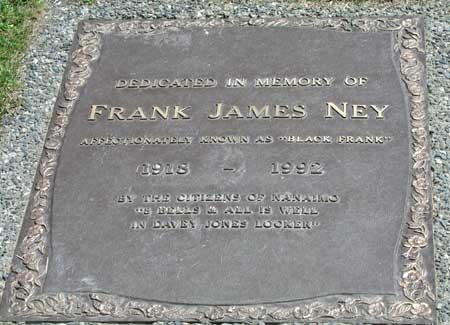 Statue of Black Frank Dedication